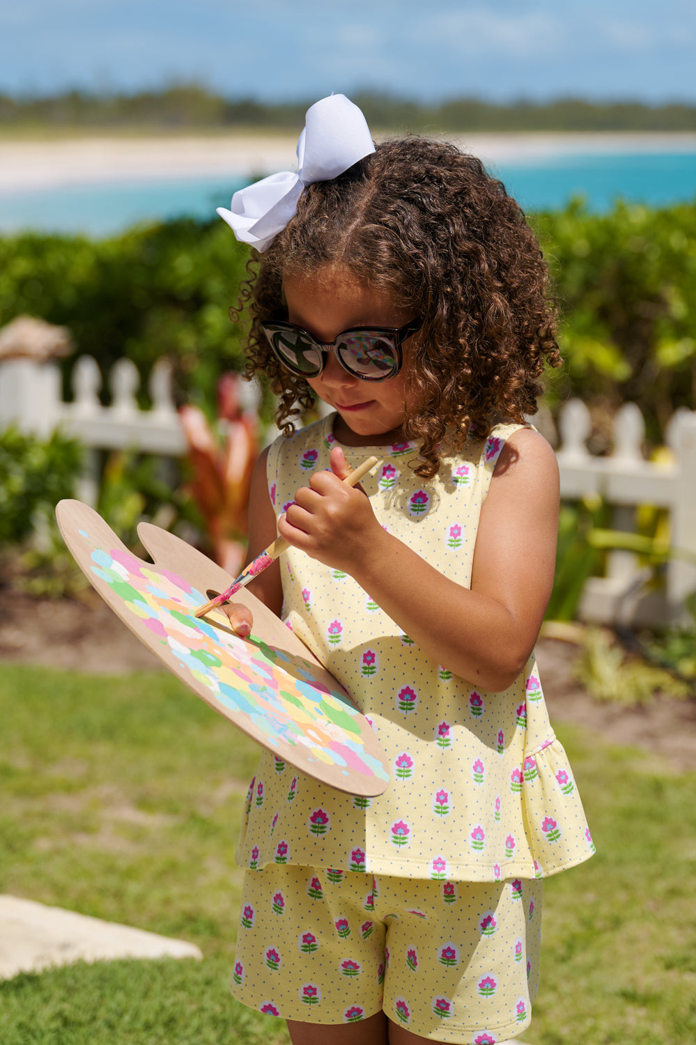 Beaufort Bonnet Love You Back Top - Fairway Floral