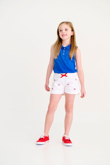 Beaufort Bonnet Sleeveless Anna Price Polo - Rockefeller Royal Blue