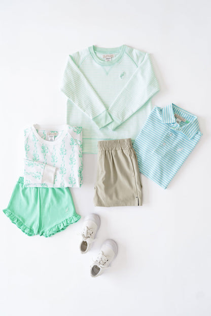 Beaufort Bonnet Cassidy Comfy Crewneck - Befitting Bows & Worth Avenue White