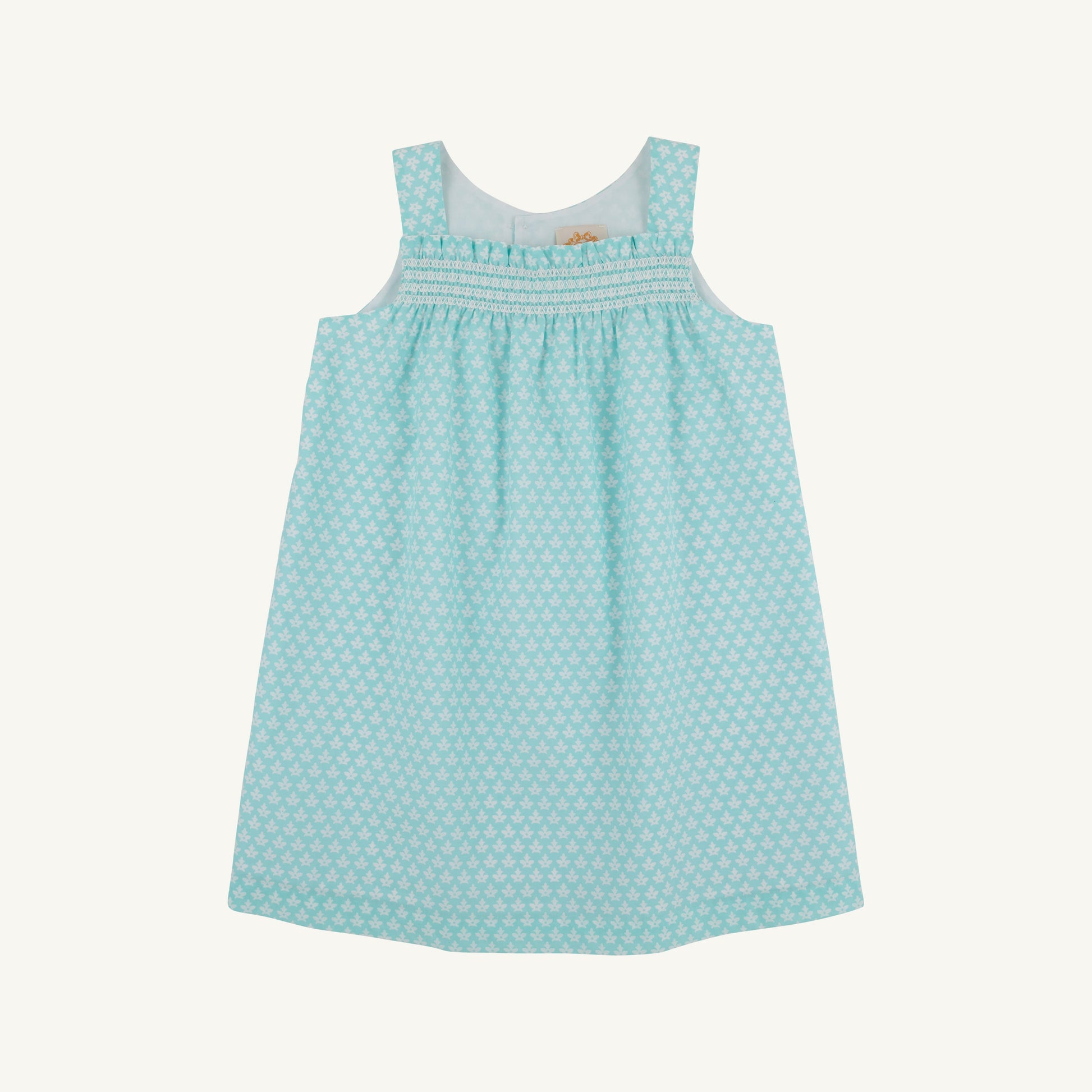 Beaufort Bonnet Spencer Smocked Dress - Dunmore Doo-Dad & Worth Avenue White