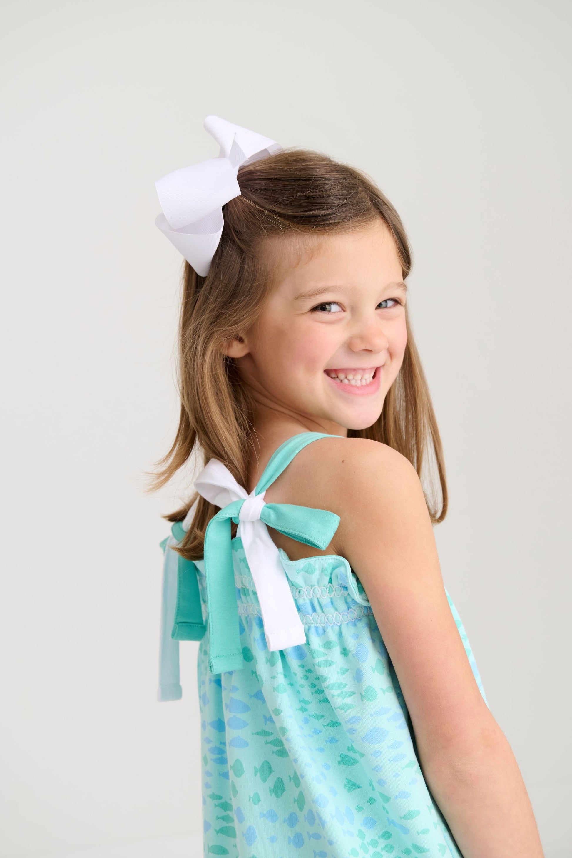 Beaufort Bonnet Lainey's Little Dress - Sarasota School of Fish