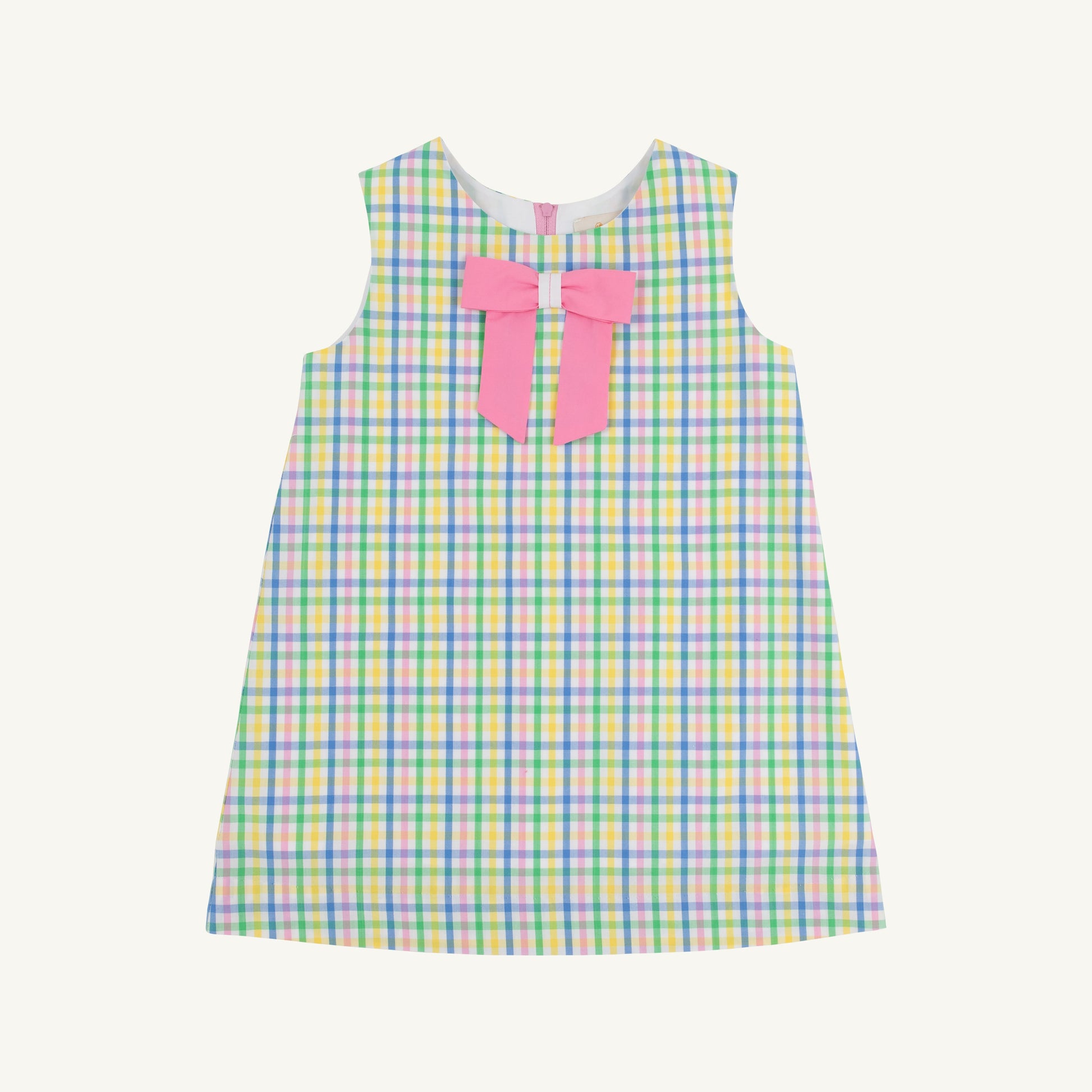 Beaufort Bonnet Jilly Jumper - Primland Plaid & Hamptons Hot Pink
