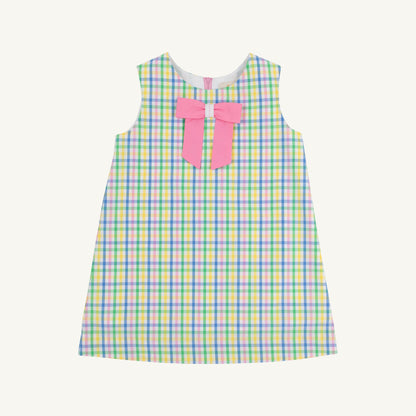 Beaufort Bonnet Jilly Jumper - Primland Plaid & Hamptons Hot Pink