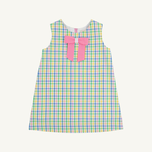 Beaufort Bonnet Jilly Jumper - Primland Plaid & Hamptons Hot Pink