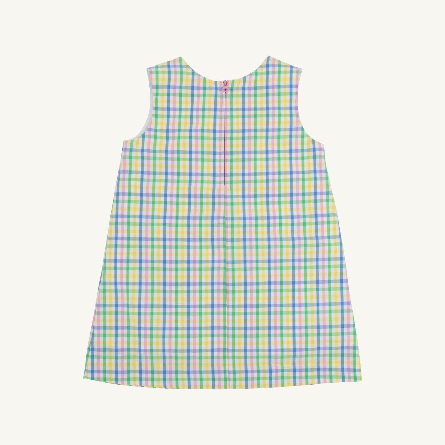 Beaufort Bonnet Jilly Jumper - Primland Plaid & Hamptons Hot Pink