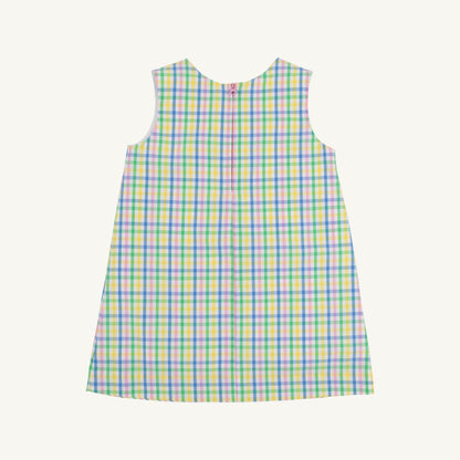 Beaufort Bonnet Jilly Jumper - Primland Plaid & Hamptons Hot Pink