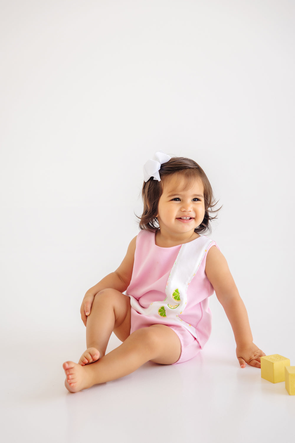 Beaufort Bonnet Tilly Snap Set (Bloomers) - Pier Party Pink & Citrus Style