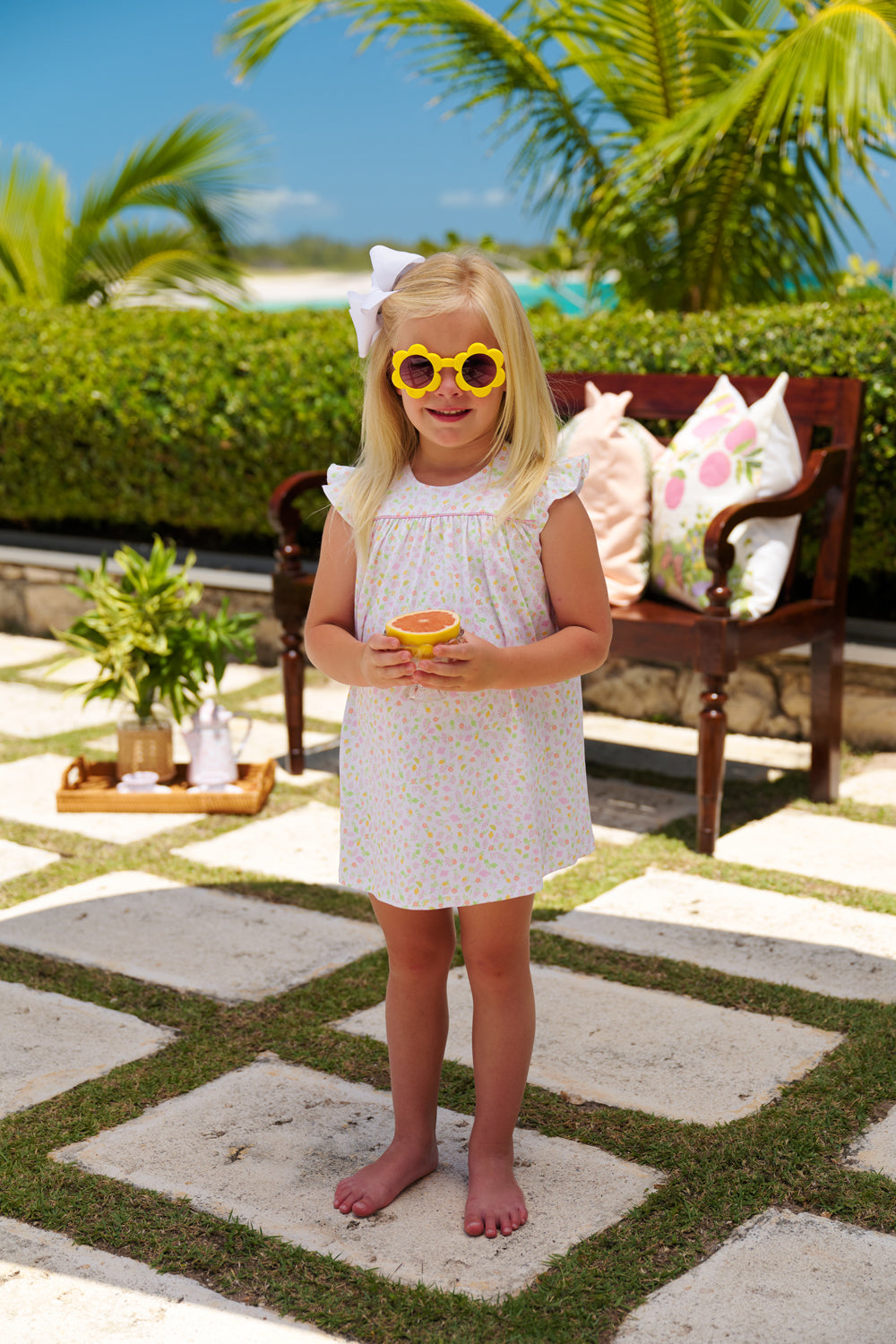 Beaufort Bonnet Dowell Day Dress - Citrus Style & Pier Party Pink