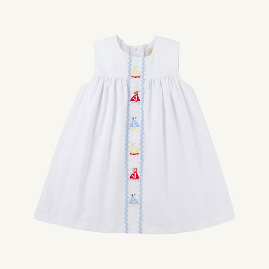 Beaufort Bonnet Sleeveless Tabitha's Teacher's Pet Dress - Worth Avenue Whit