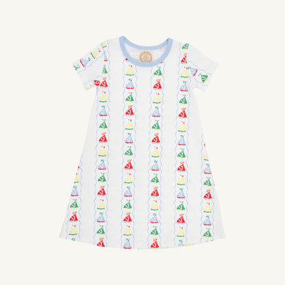Beaufort Bonnet Polly Play Dress - Set Sail & Beale Street Blue