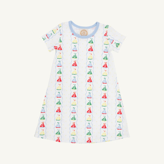 Beaufort Bonnet Polly Play Dress - Set Sail & Beale Street Blue