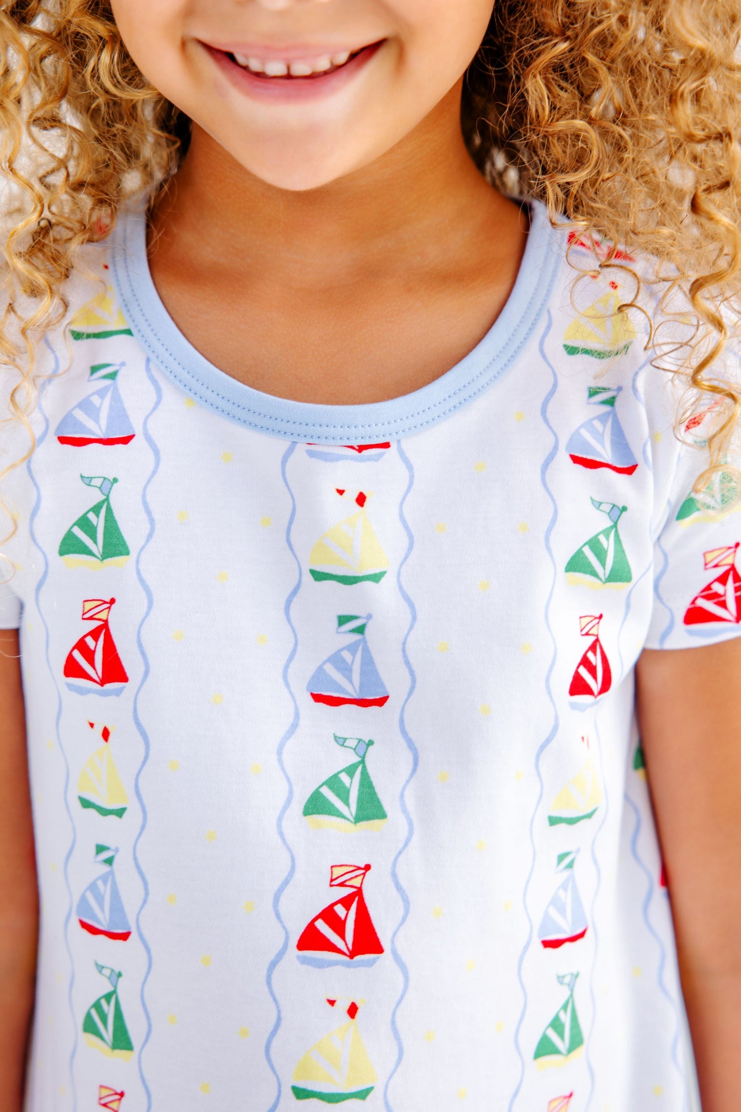 Beaufort Bonnet Polly Play Dress - Set Sail & Beale Street Blue