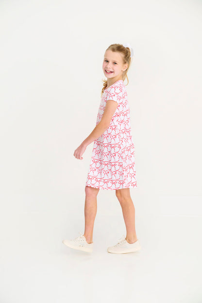 Beaufort Bonnet Polly Play Dress - Birdie's Bows & Pier Party Pink