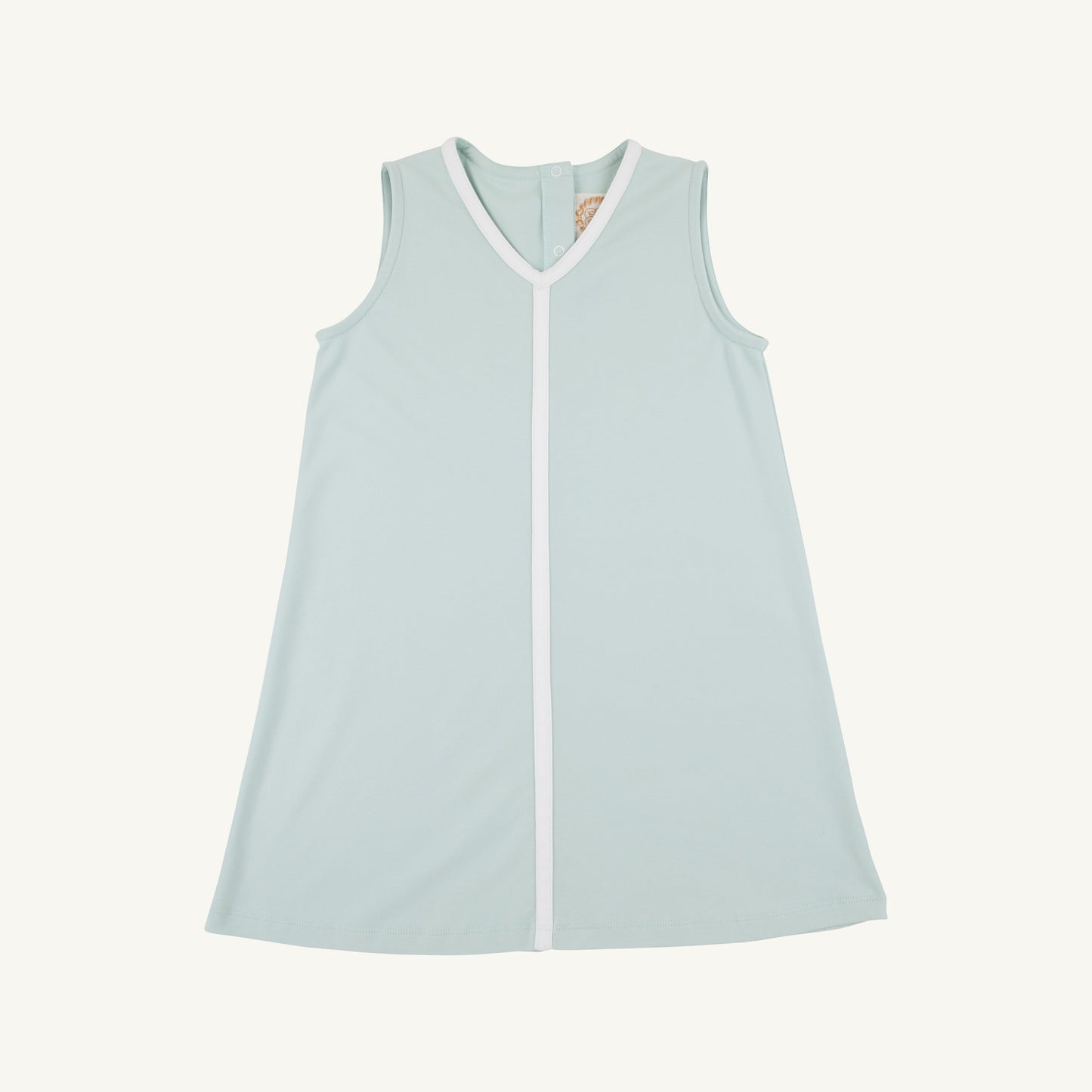 Beaufort Bonnet Daisy Dress - Old Greenwich Green & Worth Avenue White