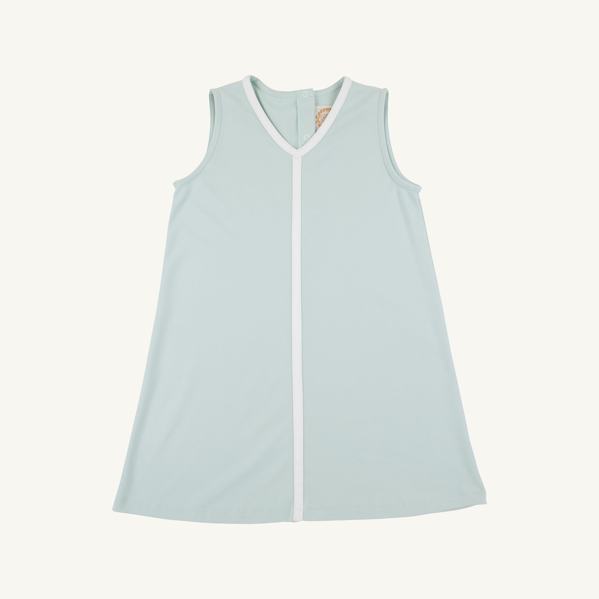 Beaufort Bonnet Daisy Dress - Old Greenwich Green & Worth Avenue White