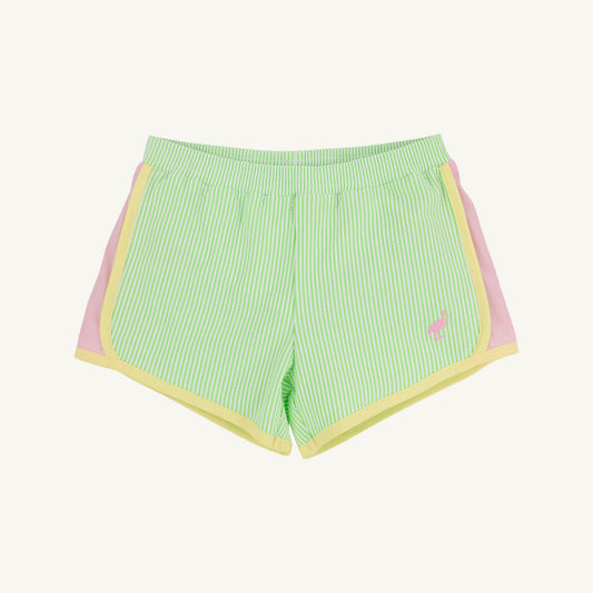 Beaufort Bonnet Prepletic™ Shimmy Shake Shorts - Lexington Lime Seersucker