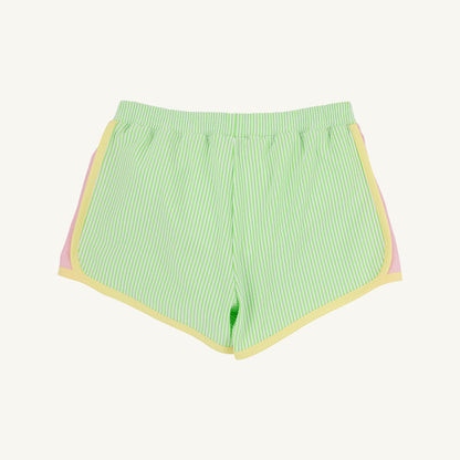 Beaufort Bonnet Prepletic™ Shimmy Shake Shorts - Lexington Lime Seersucker
