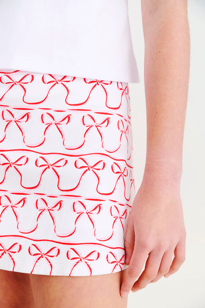 Beaufort Bonnet Searcy Skort - Birdie's Bows & Worth Avenue White