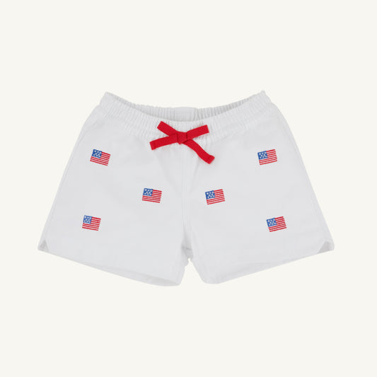 Beaufort Bonnet Critter Cheryl Shorts (Twill) - Worth Avenue White
