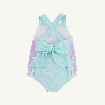 Beaufort Bonnet Sisi Sunsuit - Lauderdale Lavendar & Dunmore Doo-Dad
