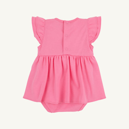 Beaufort Bonnet Daisy's Diaper Cover Dress - Romany Rose & Tulip Embroidery