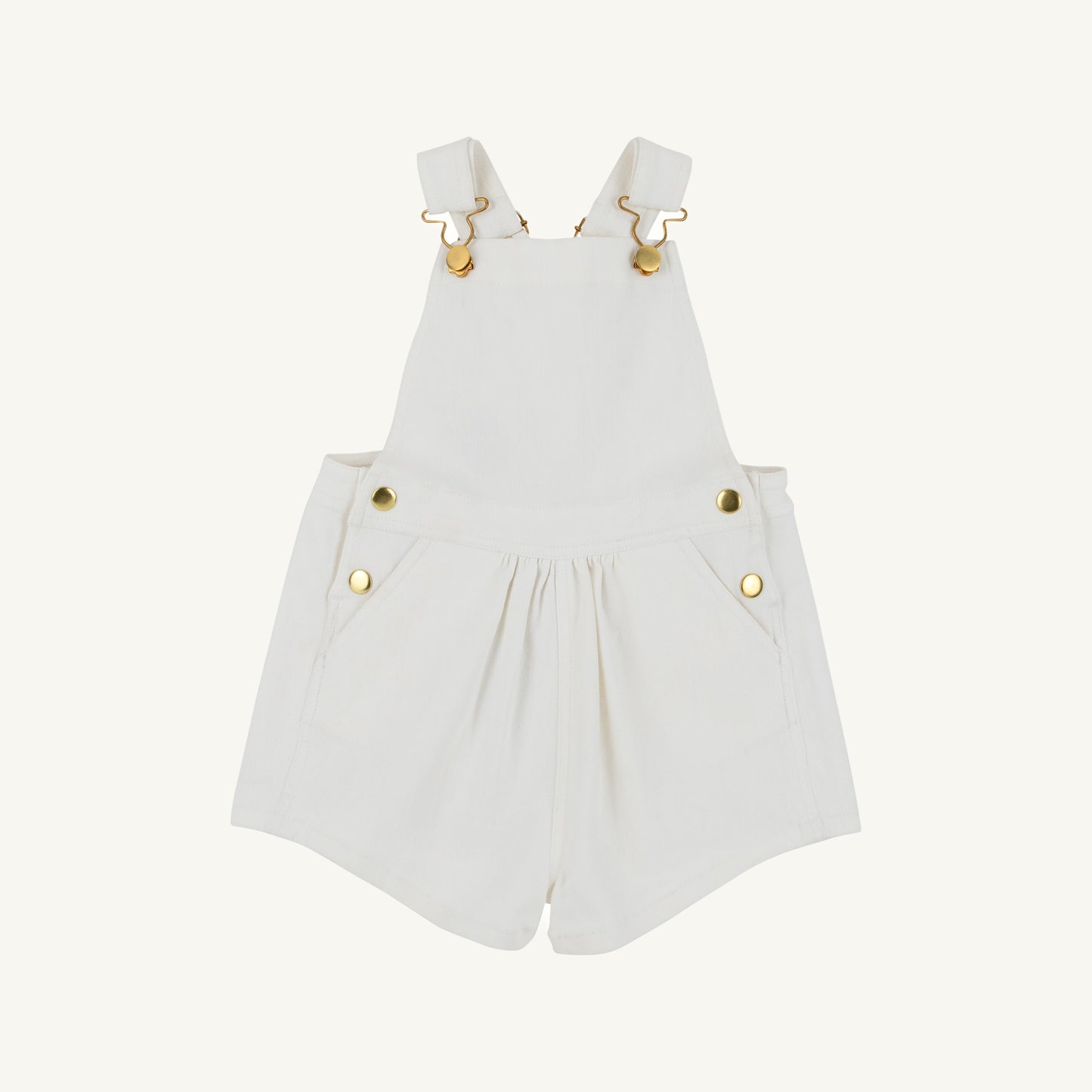Beaufort Bonnet Channing Choo Choo Overalls - Worth Avenue White