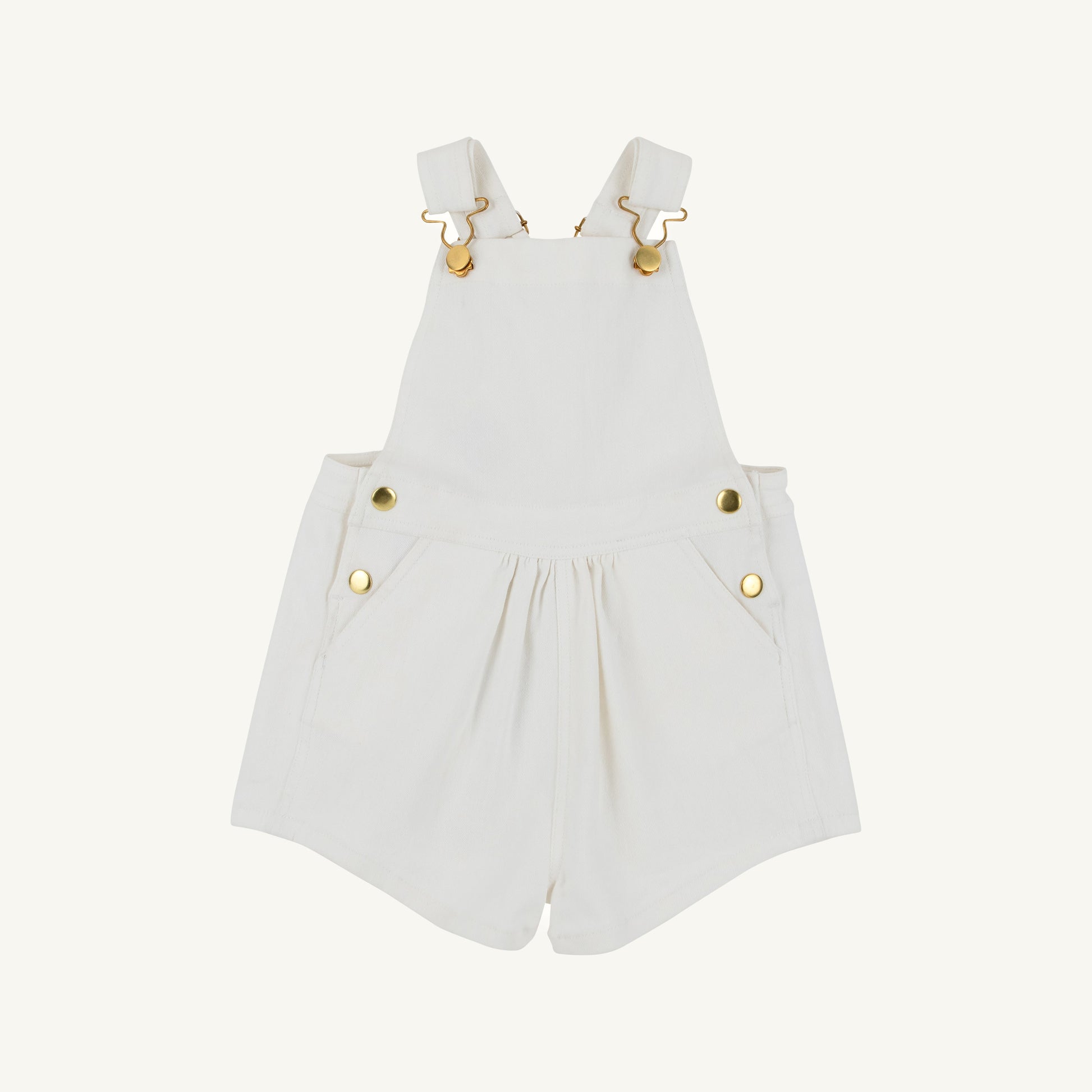 Beaufort Bonnet Channing Choo Choo Overalls - Worth Avenue White