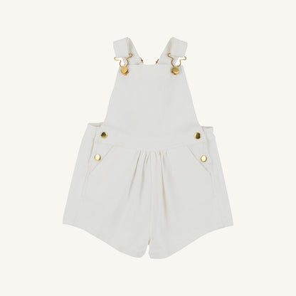 Beaufort Bonnet Channing Choo Choo Overalls - Worth Avenue White