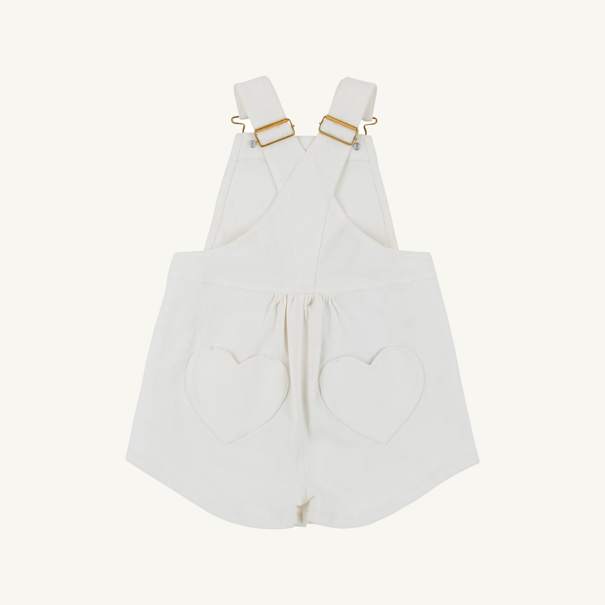 Beaufort Bonnet Channing Choo Choo Overalls - Worth Avenue White