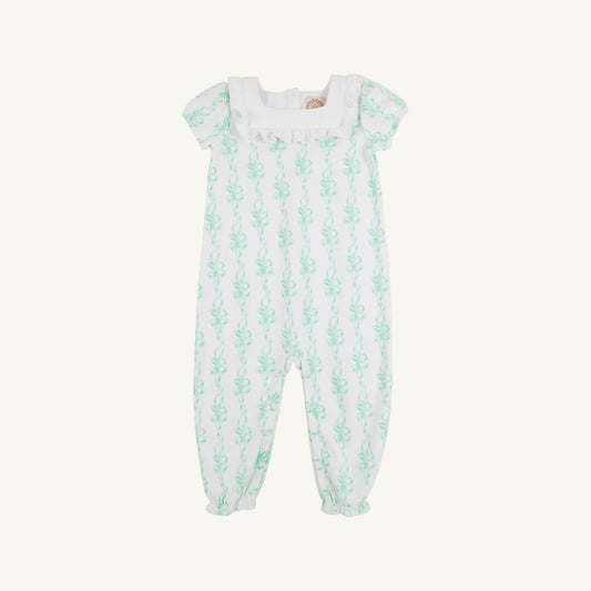 Beaufort Bonnet Short Sleeve Darla Day Romper - Befitting Bows