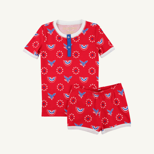 Beaufort Bonnet Sutton's Shorts Set - Star Spangled Swag & Rockefeller Royal