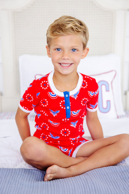 Beaufort Bonnet Sutton's Shorts Set - Star Spangled Swag & Rockefeller Royal