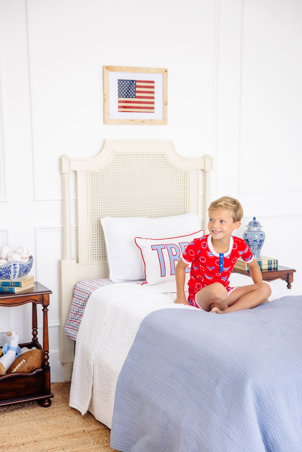 Beaufort Bonnet Sutton's Shorts Set - Star Spangled Swag & Rockefeller Royal