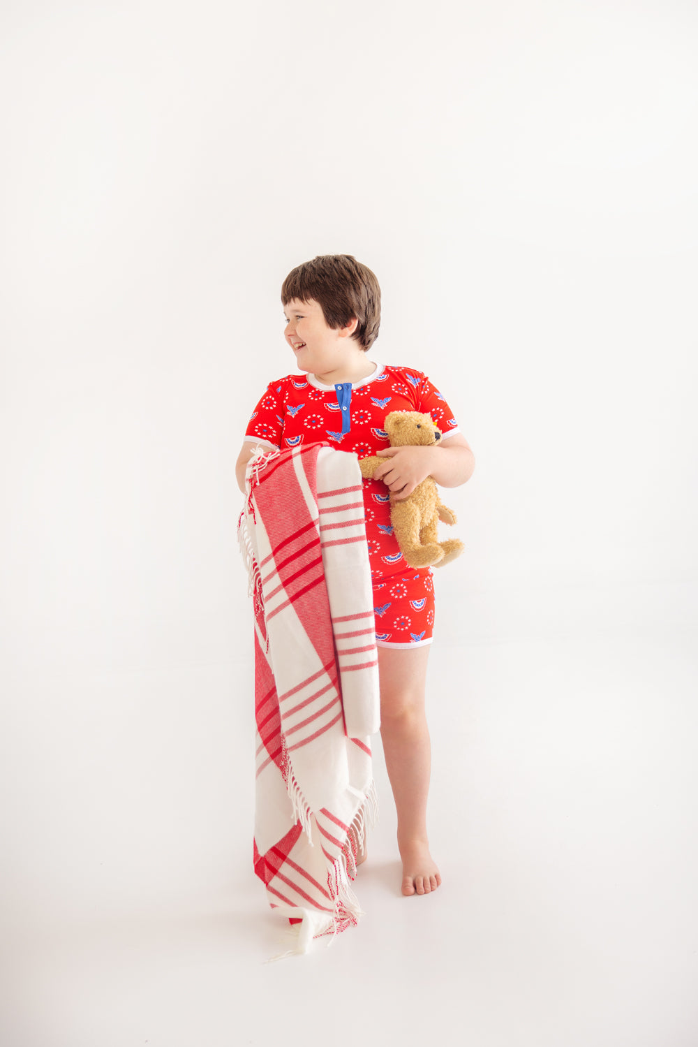 Beaufort Bonnet Sutton's Shorts Set - Star Spangled Swag & Rockefeller Royal