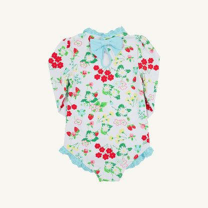 Beaufort Bonnet Sarasota Surf Suit - Berry Sweet & Belhaven Blue
