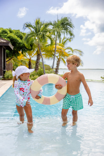 Beaufort Bonnet Sarasota Surf Suit - Berry Sweet & Belhaven Blue