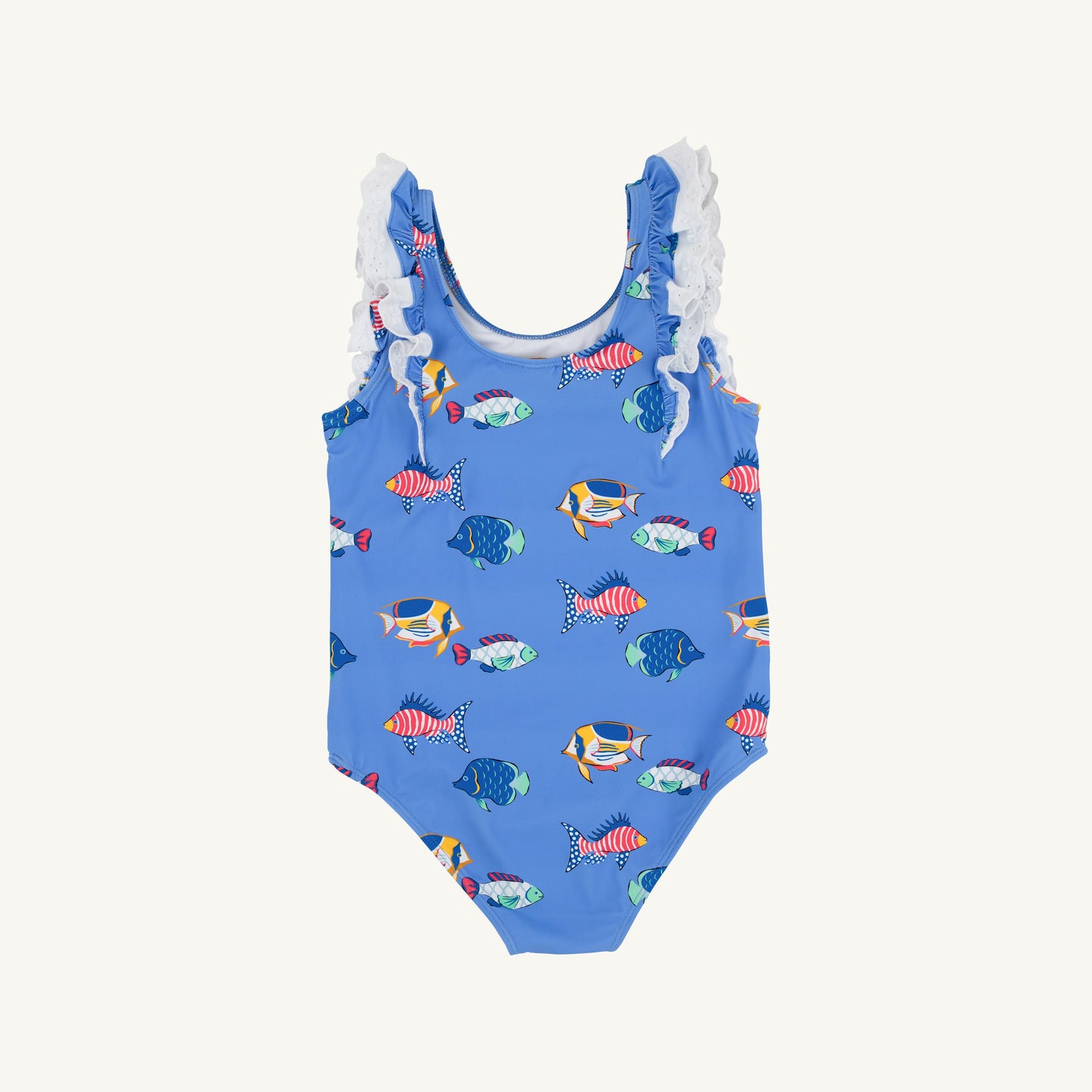 Beaufort Bonnet Ruehling Ruffle Bathing Suit - Here Fishy Fishy