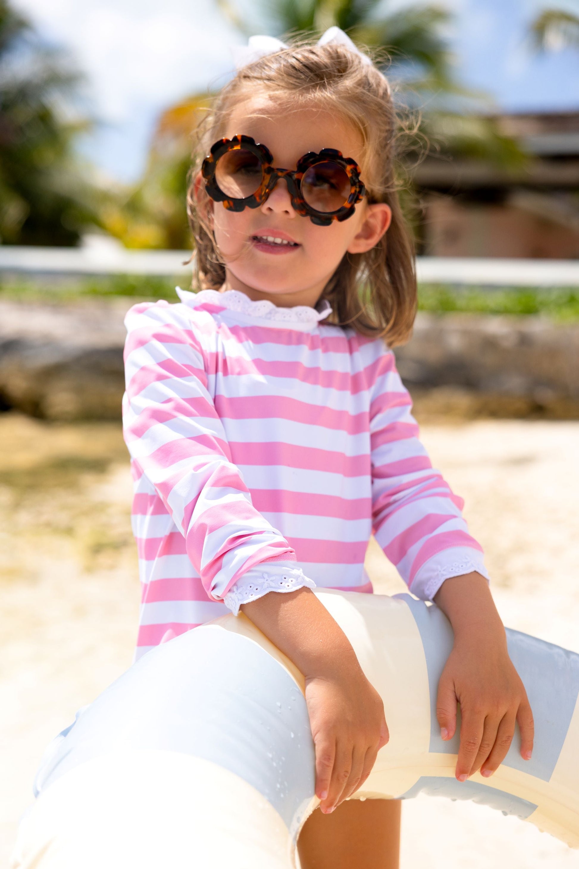 Beaufort Bonnet Winnie's Wave Spotter Swim Shirt (UPF 35+) - Caicos Cabana S