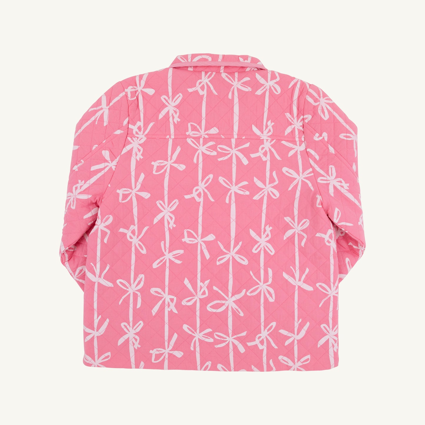 Beaufort Bonnet Kendall Quilted Coat - Braselton Bows (Romany Rose)
