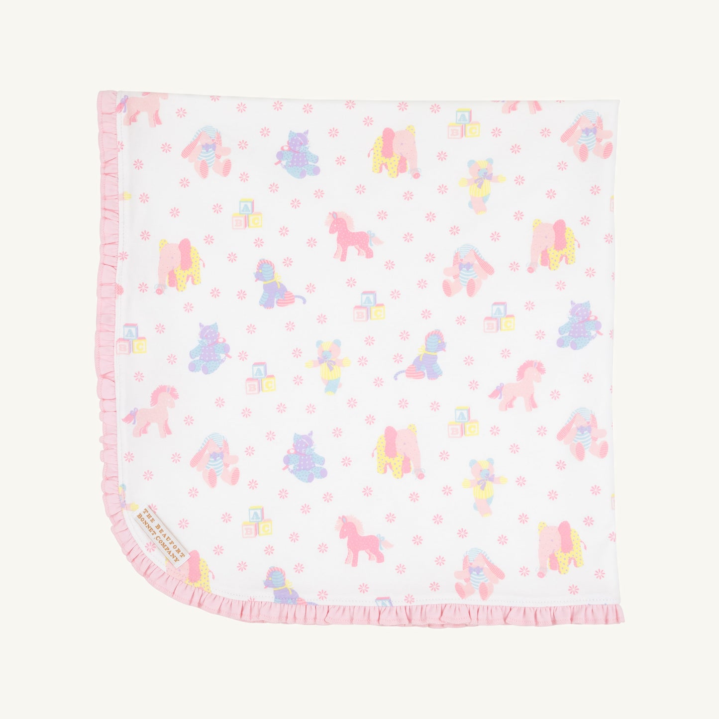 Beaufort Bonnet Baby Blanket - Cuddle up Cutie (Palm Beach Pink)