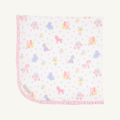 Beaufort Bonnet Baby Blanket - Cuddle up Cutie (Palm Beach Pink)