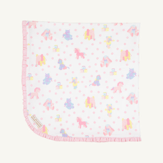 Beaufort Bonnet Baby Blanket - Cuddle up Cutie (Palm Beach Pink)