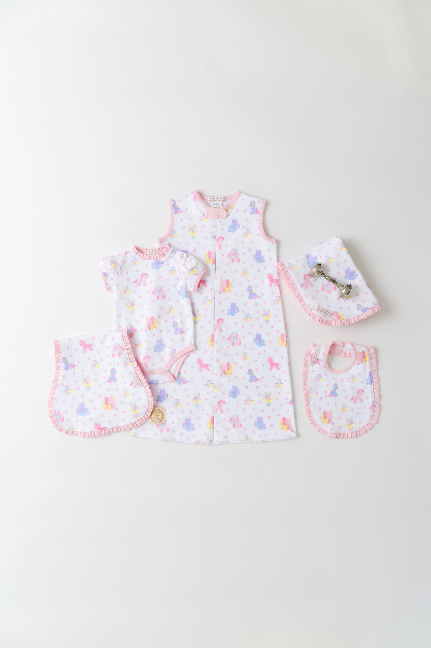 Beaufort Bonnet Baby Blanket - Cuddle up Cutie (Palm Beach Pink)