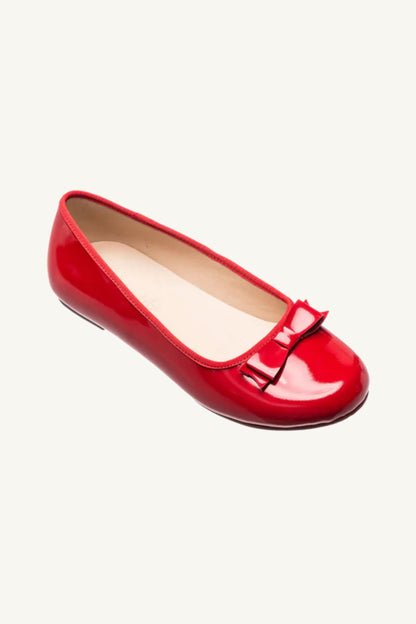 Beaufort Bonnet Elephantito Camille Flat - Richmond Red Patent