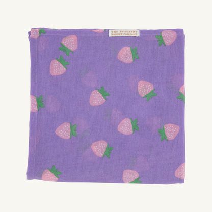 Beaufort Bonnet Silent Night Swaddle - Sanibel Strawberry (Palisades Purple)
