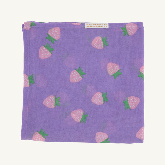 Beaufort Bonnet Silent Night Swaddle - Sanibel Strawberry (Palisades Purple)