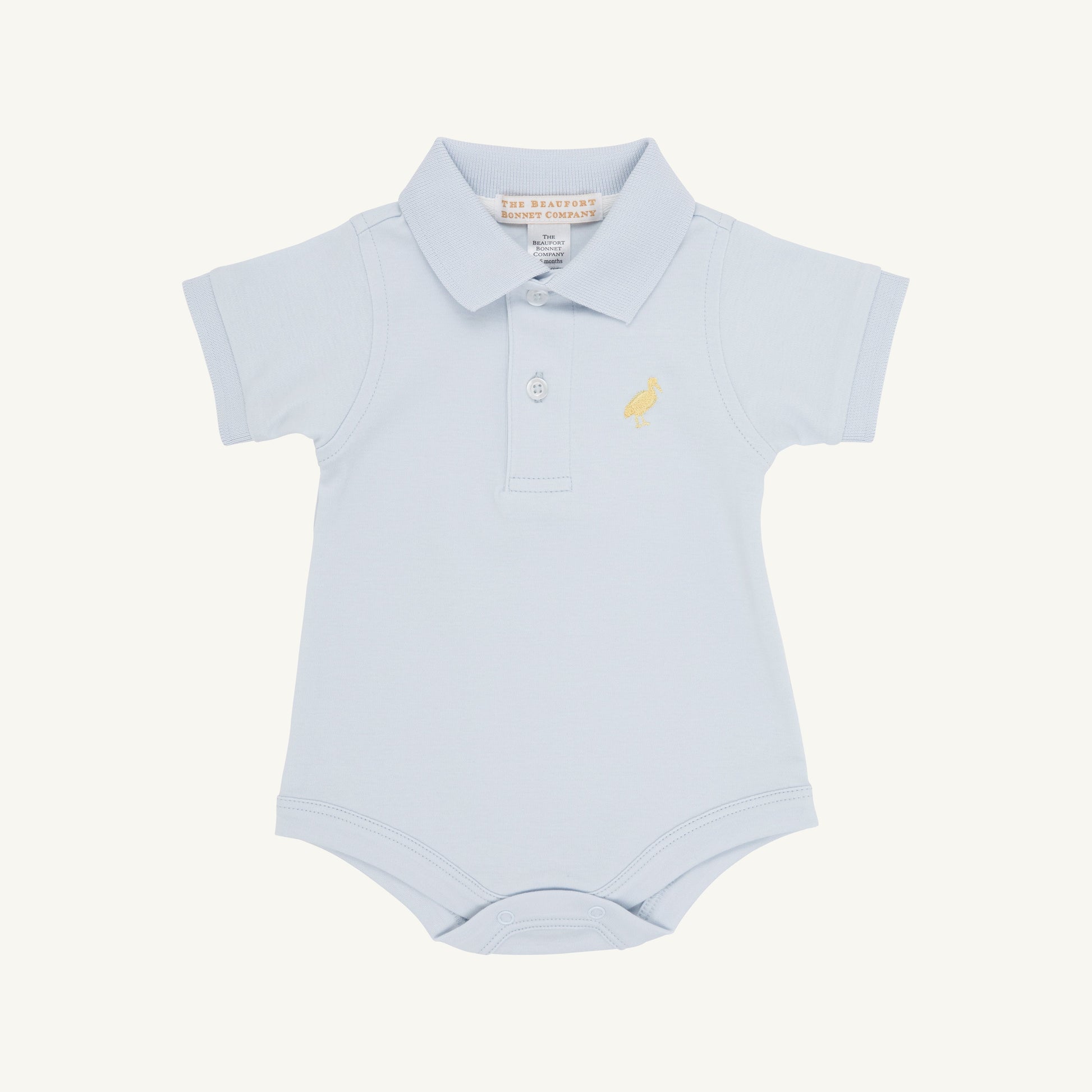 Beaufort Bonnet Prim & Proper Polo & Onesie - Bardstown Blue