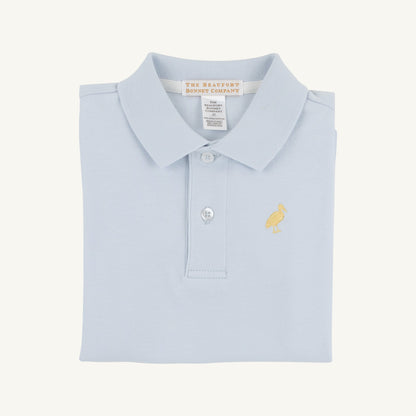 Beaufort Bonnet Prim & Proper Polo & Onesie - Bardstown Blue