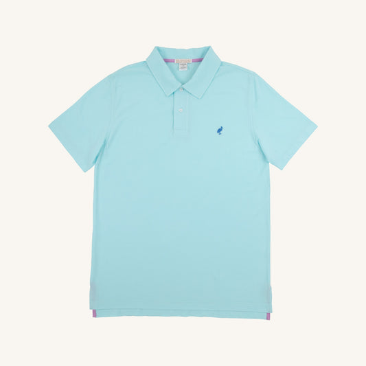 Beaufort Bonnet Prim & Proper Beach Polo & Onesie - Edisto Egg Blue