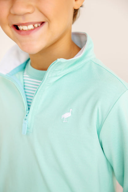 Beaufort Bonnet Prepletic™ Hayword Half-Zip - Turks Teal